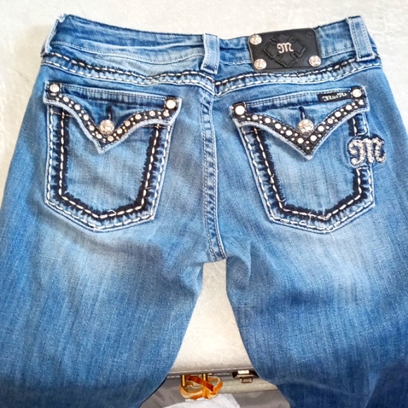 Miss Me Jeans Easy Boot 29 x 35 - Picture 1 of 5